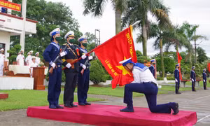 Lễ tuyên thệ chiến sĩ mới năm 2021