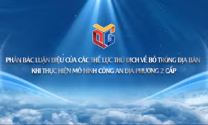 Phản bác luận điệu của các thế lực thù địch khi thực hiện mô hình công an địa phương 2 cấp