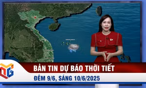 Bản tin dự báo thời tiết đêm 9/6, ngày 10/6/2025