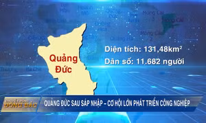 Quảng Đức sau sáp nhập – Cơ hội lớn phát triển công nghiệp