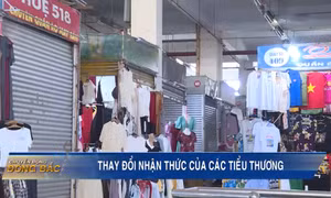 Thay đổi nhận thức của các tiểu thương