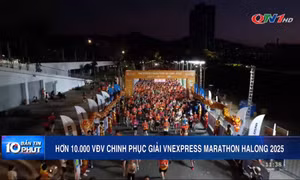 Hơn 10.000 runner chinh phục giải VnExpress Marathon Hạ Long 2025 