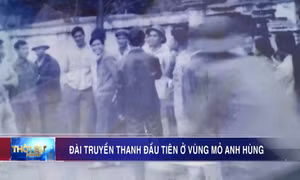 Đài truyền thanh đầu tiên ở Vùng mỏ anh hùng