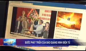 Bước phát triển của Báo Quảng Ninh điện tử