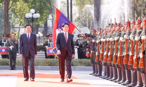 Việt Nam-Lào quyết tâm nâng cao quan hệ hợp tác toàn diện trong tình hình mới