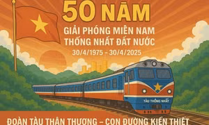 Tiết lộ đặc biệt về đoàn tàu Thống Nhất chạy đúng dịp 30/4