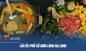 Lẩu ốc phố cổ giữa lòng Hạ Long