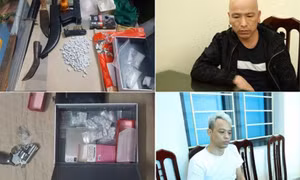 Triệt phá boong ke ma túy, bắt giữ đối tượng mang súng đã lắp đạn ở Nam Định