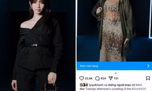 Dior hiển thị lại ảnh của Thùy Tiên