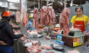 Chỉ số giá thịt lợn tăng 3,58% so với tháng trước