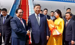 Thủ tướng Phạm Minh Chính ra sân bay tiễn Tổng Bí thư, Chủ tịch Trung Quốc Tập Cận Bình