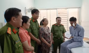 Đại úy công an bị thương khi truy bắt đối tượng ma túy