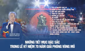 Những tiết mục đặc sắc trong Lễ kỷ niệm 70 năm giải phóng Vùng mỏ