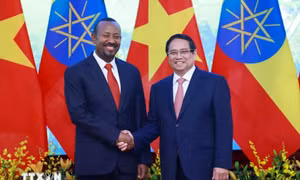 Thủ tướng Phạm Minh Chính hội đàm với Thủ tướng Ethiopia Abiy Ahmed Ali
