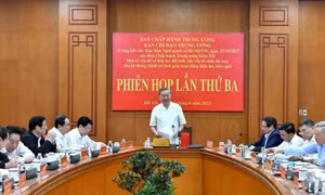 Ban Chỉ đạo Trung ương về tổng kết việc thực hiện Nghị quyết số 18-NQ/TW họp Phiên thứ 3