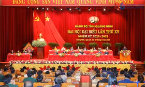 Đại hội Đại biểu Đảng bộ tỉnh Quảng Ninh lần thứ XV