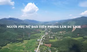 Người phụ nữ Dao tiên phong làm du lịch