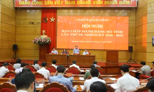 Hội nghị Ban Chấp hành Đảng bộ tỉnh lần thứ 69
