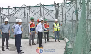 Kiểm tra tình hình thực hiện công tác an toàn, vệ sinh lao động tại Cẩm Phả, Vân Đồn