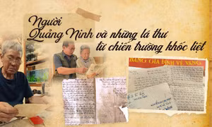 Người Quảng Ninh và những lá thư từ chiến trường khốc liệt