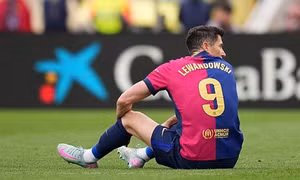 Chấn thương của Lewandowski không phải điều quá tồi tệ với Barcelona