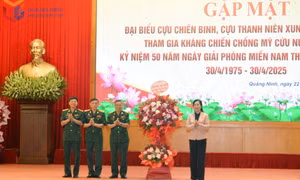 Gặp mặt cựu chiến binh, cựu thanh niên xung phong tiêu biểu tham gia kháng chiến chống Mỹ cứu nước