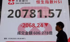 Chứng khoán châu Á giảm sâu, Đài Loan dừng giao dịch