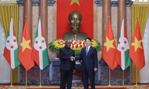 Chủ tịch nước Lương Cường: Việt Nam luôn coi trọng quan hệ hữu nghị với Burundi