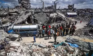 Israel tuyên bố tiếp tục chặn viện trợ nhân đạo vào Gaza