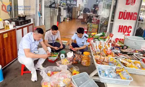 Kiểm tra an toàn vệ sinh thực phẩm trên địa bàn huyện Hải Hà