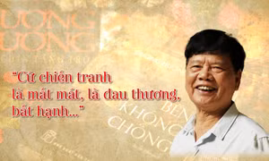“Cứ chiến tranh là mất mát, là đau thương, bất hạnh…”