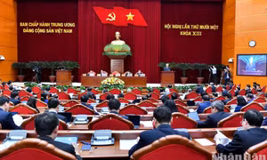 Khai mạc Hội nghị lần thứ 11 Ban Chấp hành Trung ương Đảng khóa XIII