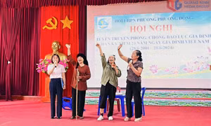 Hiệu quả các mô hình phòng, chống bạo lực gia đình