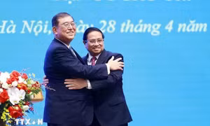 Thủ tướng Phạm Minh Chính và Thủ tướng Nhật Bản Ishiba gặp gỡ báo chí