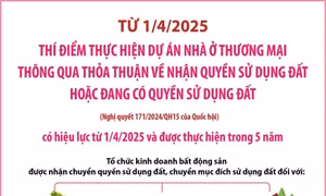 Bắt đầu thí điểm thực hiện dự án nhà ở thương mại thông qua thỏa thuận