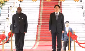 Chủ tịch nước Lương Cường chủ trì lễ đón chính thức Tổng thống Burundi