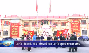 Quyết tâm thực hiện thắng lợi Nghị quyết Đại hội XIV của Đảng