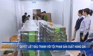 Quyết liệt đấu tranh với tội phạm sản xuất hàng giả