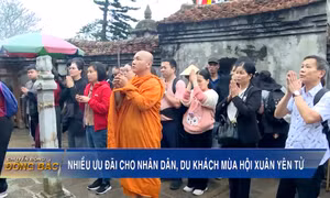 Nhiều ưu đãi cho nhân dân, du khách mùa hội xuân Yên Tử