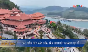 Các điểm đến văn hóa, tâm linh hút khách dịp Tết
