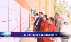Rà soát, hoàn thiện danh sách cử tri