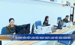 Ổn định nền nếp làm việc ngay ngày làm việc đầu năm mới