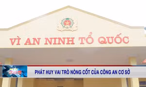 Phát huy vai trò nòng cốt của công an cơ sở