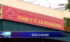 Nữ bác sĩ vùng biên