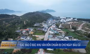 Các đảo ở đặc khu Vân Đồn chuẩn bị cho ngày bầu cử