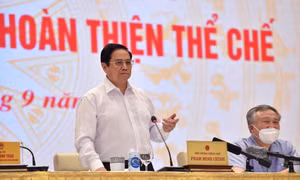 Cần đầu tư cho xây dựng và hoàn thiện thể chế đúng tầm đột phá chiến lược, thực sự là ‘đòn bẩy’ kiến tạo phát triển
