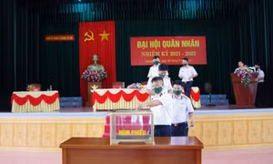 Lữ đoàn 147: Đại hội quân nhân nhiệm kỳ 2021-2023