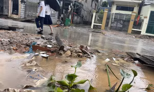 UBND tỉnh yêu cầu TP Hạ Long kiểm tra, xử lý việc thi công dự án Cải tạo chỉnh trang đường Ba Lan (phường Giếng Đáy)