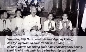 Nhớ lời căn dặn của Bác Hồ gửi học sinh Việt Nam