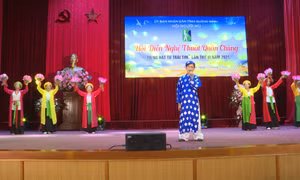 Hội diễn “Tiếng hát từ trái tim”